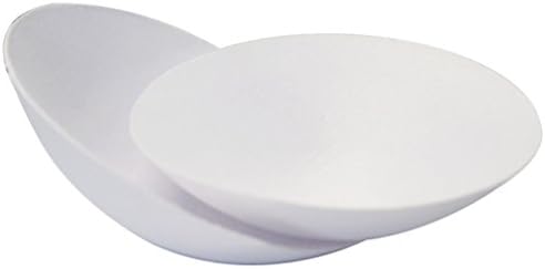 Breathable Sports Bra Inserts Matching Underwear Sponge Chest Pads (M, white Round)