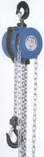 Tractel TRALIFT - manual chain hoist: Lift: 10ft. Size: 1 ton. 2000lbs.