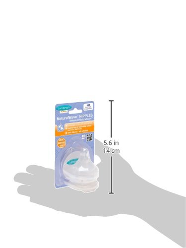 Lansinoh mOmma Nipples, Fast-Flow, 2 Count