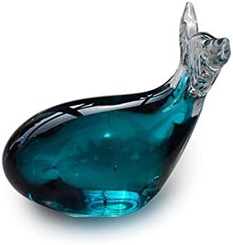 Baijdery Ornaments Sculpture Glass, Whale, Glass, Art, Scandinavia, Home Furnishing, Car, Desk, Animal Accessories, Creative Gifts.