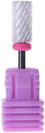 Dolloress Ceramics Nano Coated Carbide Nail Drill Bit Gel Remove Polishing Sander Accessories Grinding Head Suitable For Professional Salon or Home Use