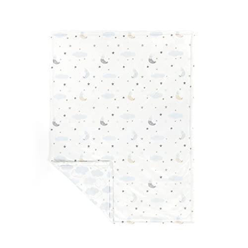 Lush Decor Goodnight Little Moon Reversible Soft & Plush Oversized Baby Blanket…