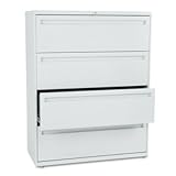 HON 700 Series 42 Inch Four Drawer Lateral File