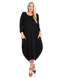 Vestido de mujer talla extra grande Pastel de Vivienne con diseño de capullo