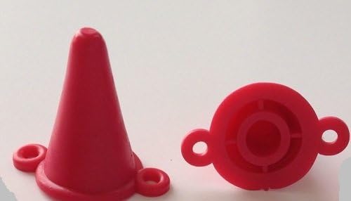 1" X 7/8" Knitting Craft Needles Point Protectors Big Needle Protector Rubber Cap Sweater Hat Sock Non-slip Weaving Tool Accessories Fits Larger Needles (2 Pieces (1 Sets))