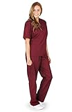 M&M's Scrubs Women Set Medical Top and Pants. Run