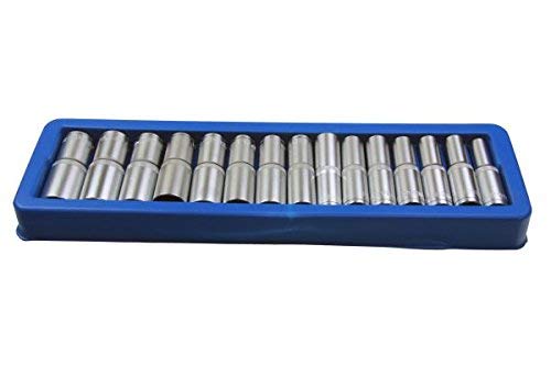 Bergen 15PC 1/2 DR 12PT DEEP SOCKETS 10-24MM B1228
