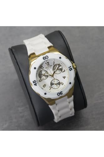 Invicta Women's 18796 Angel Analog Display Japanese Quartz White Watch