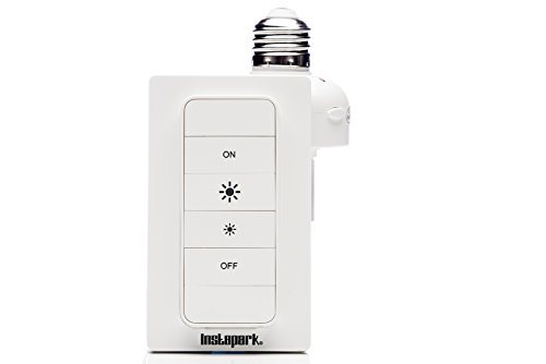 Wireless Lamp Light Dimmer Socket with Remote and Wall Mount Included Easy Installation-Free Instapark RF571 Dimming Socket - Thumbnail 3