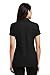 Port Authority Ladies Silk Touch Y-Neck Polo-Black-Large