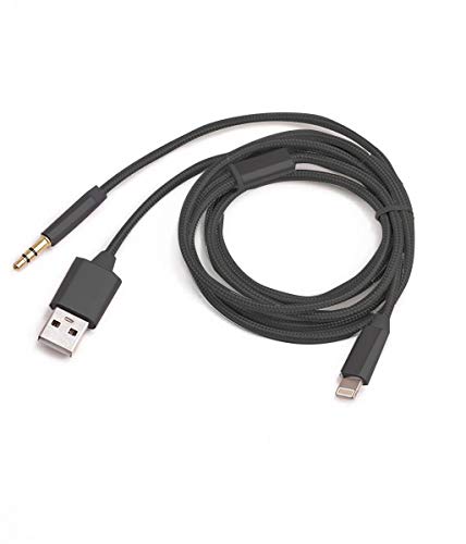 cavo Aux per iPhone 7 Cavo Aux per auto per iPhone 8 adattatore da cuffie a  iPhone X per riprodurre musica da iPhone a stereo da 3,5 mm Accessori audio  e video