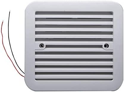 MACHSWON Air Vent Ventilation Silent One Way Dust Ventilation Fan Convenient White For Cars Trucks