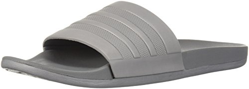 Adidas Women s Adilette CF+ Mono W Slide Sandal, Grey Three/Grey Three/Grey Three, 11 M US