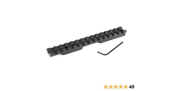 Amazon Com Evolution Gun Works Picatinny Rail Scope Mount For Savage Mark Ii 1 3 8 Ejection Port 20 Moa Sports Outdoors