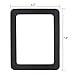 TOPINSTOCK 6-Pack Magnetic Picture Frames for Refrigerator 5 x 7 Inches 3 Black and 3 White Colors