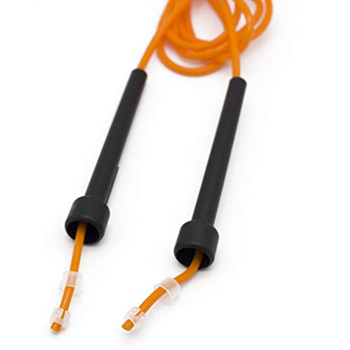Homello Adjustable Soft Skipping Rope Kids, Children, Students Adults - Blue, Green,Orange - 2.6m - 3 Pack