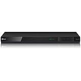 LG LG-DP842H All Multi Region Free HDMI DVD Player 1080p Up-Scaling with USB Plus Direct Recording & Playback PAL NTSC, Remote, Black