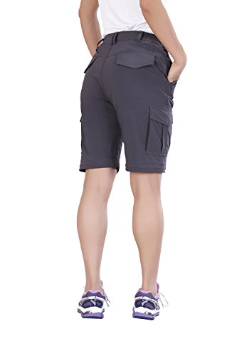 Nonwe-Womens-Outdoor-Water-Resistant-Quick-Dry-Convertible-Cargo-Pants