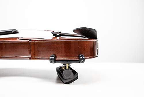Raj Violin Shoulder Rest - Foam Shoulder Rest for 3/4 and 4/4 Size Violins and Violas - Adjustable Height and High Grip Collapsible Feet - Padded Cradle, Strain and Fatigue Remover - Thumbnail 3