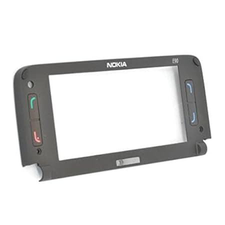 Bilderrahmen gesamtes Display mit Tasten Funktion + Magnet Color Mokka für Nokia E90