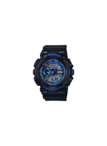 g shock black and blue