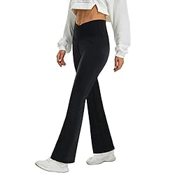 FireSwan Womens Crossover Flare Leggings with