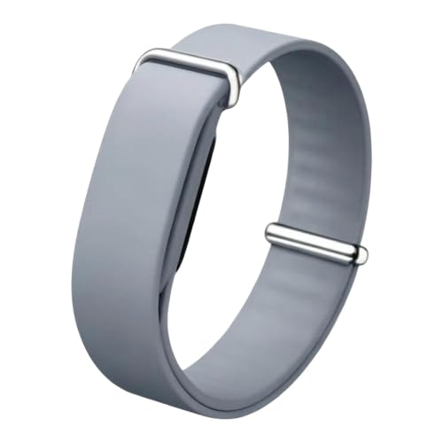 Portable Fitness Tracker Band For Google Fitbit Air Waterproof & Sweatproof Soft Perforated Wristband Multi-Purpose Adjustable Buckle Replacement Straps for Everyday Wear