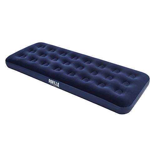 Pavillo airbed quick inflation outdoor camping air mattress blue