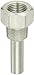 PIC Gauges TW-ST02-22S2 304 SS Standard Thermowell for Industrial Bimetal Thermometers, Stepped Style, 2-1/2