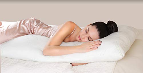 Enimay 7Heaven Luxury Full Size Body Pillow 100% CertiPUR-US Certified Shredded Memory Foam Made in USA (Adult) - Thumbnail 5