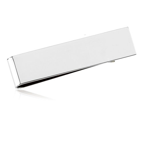 Men's Sterling Silver Long Money Clip