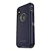 OtterBox Defender Series Screenless Edition Case & Holster for iPhone X/Xs (Renewed) - Stormy Peaks (Agave Green/Maritime Blue)