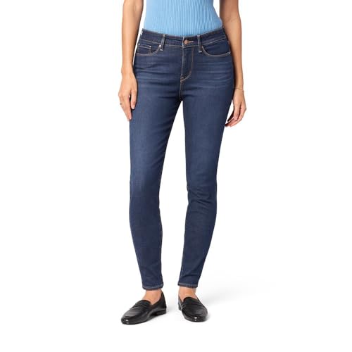 Levi Strauss Signature Gold Women's Totally Shaping Skinny Jeans Mid-Rise Stret…