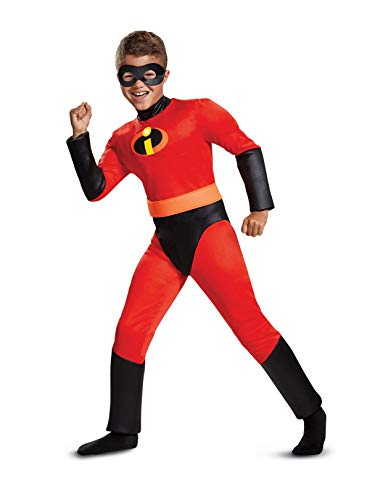 Disney Pixar Dash Incredibles 2 Muscle Boys' Costume (Renewed)