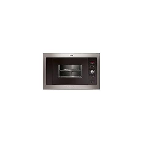 Microondas Aeg MCD1763E-M Inox Integrable 17L display lcd: Amazon ...
