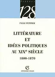 Littérature et idées politiques au XIXe siècle