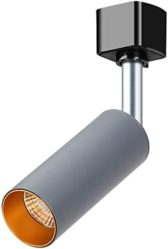 BRILLRAYDO 10W LED Ceiling Directional Spotlight Track Rail Bar Light Adjustable Picture Project Gray Pure White