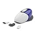 LIVION Mini Desk Vacuum Cleaner - Handheld Keyboard Cleaner - Cordless Desktop Vacuum - (USB/Battery Powered) – Blue