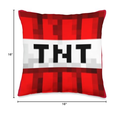64 bit Gaming TNT Dynamite explosive design 32 bit Throw Pillow 3