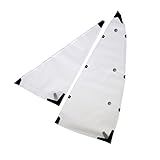 C Sail Set - White for the V1-V5 Joysway Dragon Force DF65 RC Sailboat