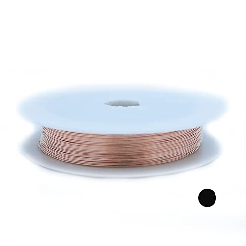 Craft Wire Kupferdraht – 18 Gauge, Quadratisch, Halbhart, 99,9 % Rein, 7,6 M Länge