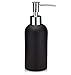Essentra Home Matte Black Soap Dispenser with Chrome Pump for Bathroom, Bedroom or Kitchen. Also Great for Hand Lotion and Essential Oils.