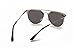 GAMT Fashion Polarized Aviator Sunglasses Flat Reflective Mirrored Cateye Metal Eyewear Silver