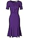 JUESE Women's 50s 60s Formal or Casual Party Pencil Dress
