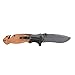 BearCraft Folding Knife in Carbon Design Inclusive **Free eBook** | Outdoor Survival Pocket-Knife | One-Hand Rescue Knife with Glass Breaker and Belt Cutter