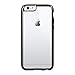 LUVVITT [ClearView] Hybrid Scratch Resistant Back Cover with Shock Absorbing Bumper designed for Apple iPhone 6/6s Plus - Clear / Black