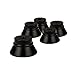 Ardermu 5 Pack Alloy Metal Stand Base Display Holder Screw for 510 Thread Tank - DIY Station Building Deck (Black)