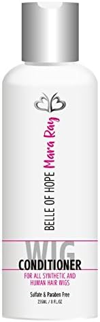 Mara Ray 8oz Keratin Enriched Luxury Conditioner for Synthetic Hair Wigs, Extensions and Pieces