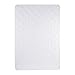 CribCulture Pack N Play All-in-One Mattress Protector System - Padded Sheet is Sewn onto the Waterproof Mattress Pad - Change Only ONE Item on Your Play Yard, Baby Playpen, Portable Crib Mattress