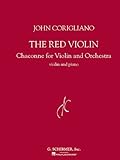 THE RED VIOLIN CHACONNE FOR  VIOLIN AND ORCHESTRA         REDUCTION VIOLIN AND PIANO